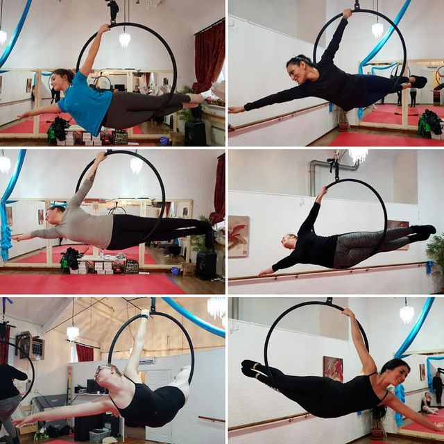 aerial hoop classes leigh-on-sea, essex aerial circus classes