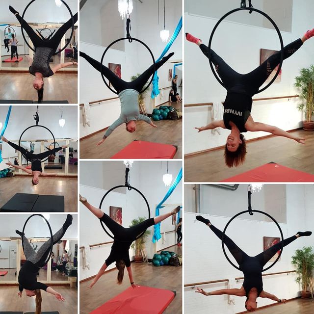 aerial hoop classes leigh-on-sea, essex aerial circus classes
